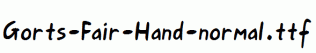 Gorts-Fair-Hand-normal.ttf