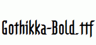 Gothikka-Bold.ttf