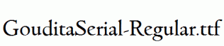 GouditaSerial-Regular.ttf