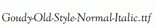 Goudy-Old-Style-Normal-Italic.ttf