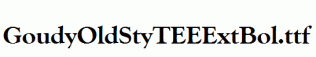 GoudyOldStyTEEExtBol.ttf