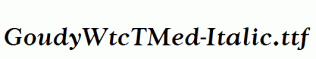 GoudyWtcTMed-Italic.ttf