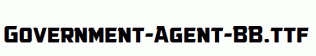 Government-Agent-BB.ttf