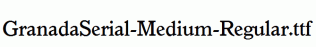 GranadaSerial-Medium-Regular.ttf
