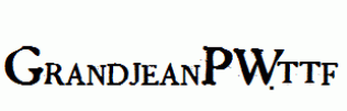 GrandjeanPW.ttf