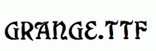 Grange.ttf