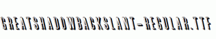 GreatShadowBackslant-Regular.ttf
