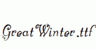 GreatWinter.ttf