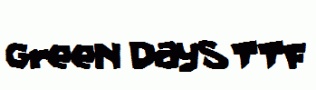 Green-Days.ttf