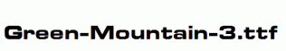Green-Mountain-3.ttf