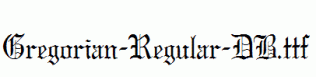 Gregorian-Regular-DB.ttf