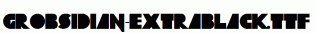 Grobsidian-ExtraBlack.ttf