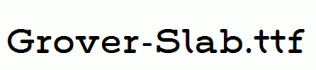 Grover-Slab.ttf