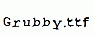 Grubby.ttf