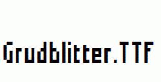 Grudblitter.ttf