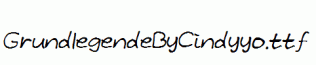 GrundlegendeByCindyyo.ttf