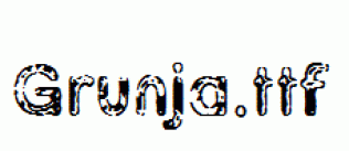 Grunja.ttf