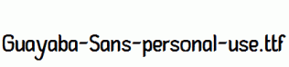 Guayaba-Sans-personal-use.ttf