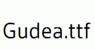 Gudea.ttf