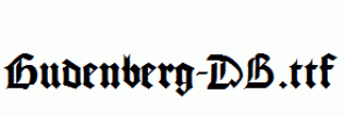 Gudenberg-DB.ttf