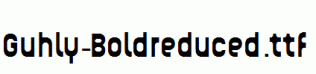 Guhly-Boldreduced.ttf