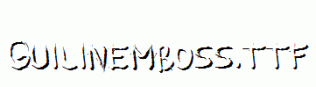 Guilinemboss.ttf