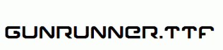 Gunrunner.ttf