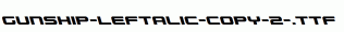 Gunship-Leftalic-copy-2-.ttf