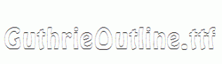 GuthrieOutline.ttf