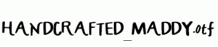 HANDCRAFTED_MADDY.otf