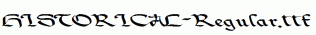 HISTORICAL-Regular.ttf
