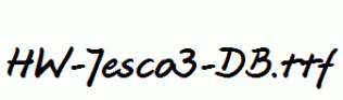 HW-Jesco3-DB.ttf