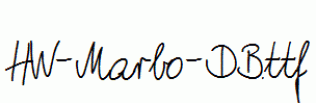 HW-Marbo-DB.ttf
