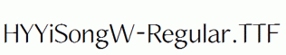 HYYiSongW-Regular.ttf