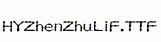 HYZhenZhuLiF.ttf