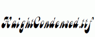 HaightCondensed.ttf