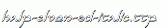 Half-Elven-3D-Italic.ttf