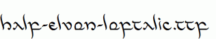 Half-Elven-Leftalic.ttf