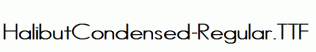 HalibutCondensed-Regular.ttf