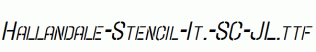 Hallandale-Stencil-It.-SC-JL.ttf