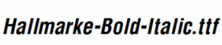 Hallmarke-Bold-Italic.ttf