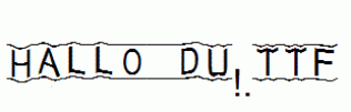 Hallo-du!.ttf