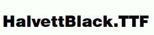 HalvettBlack.ttf