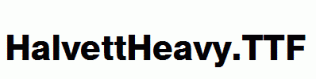 HalvettHeavy.ttf