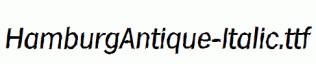 HamburgAntique-Italic.ttf