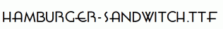 Hamburger-Sandwitch.ttf