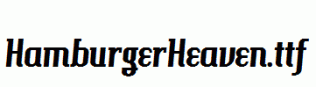 HamburgerHeaven.ttf