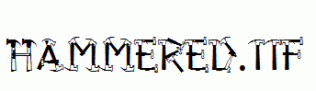 Hammered.ttf