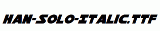 Han-Solo-Italic.ttf