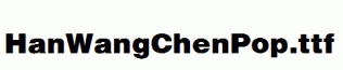 HanWangChenPop.ttf